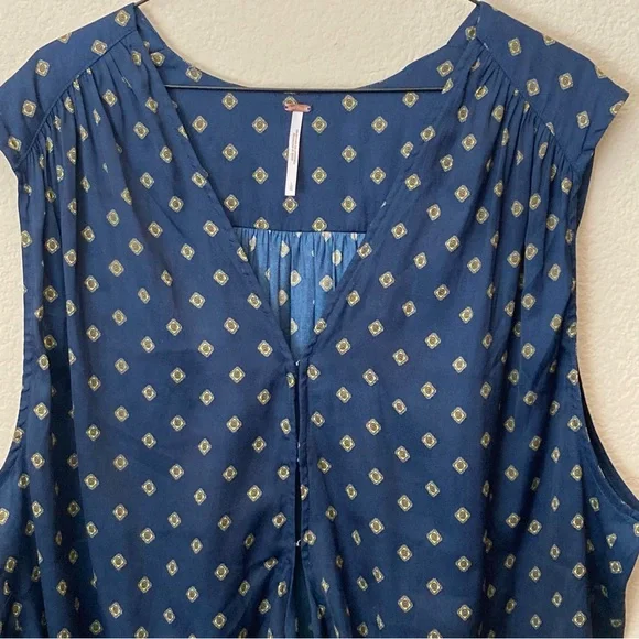 Free People Morning in Marrakesh Blouse Top - Picture 3 of 9